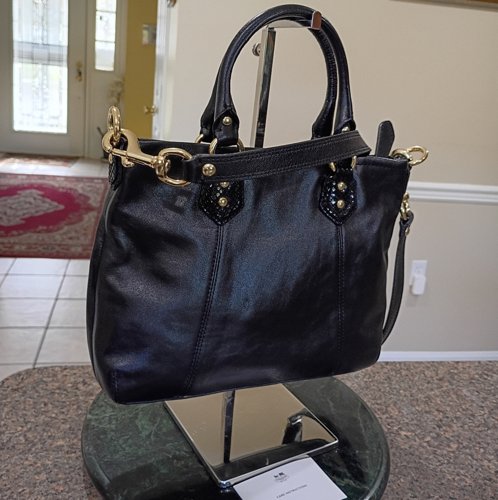 Coach Leather Ashley Mini Tote - Picture 10 of 17